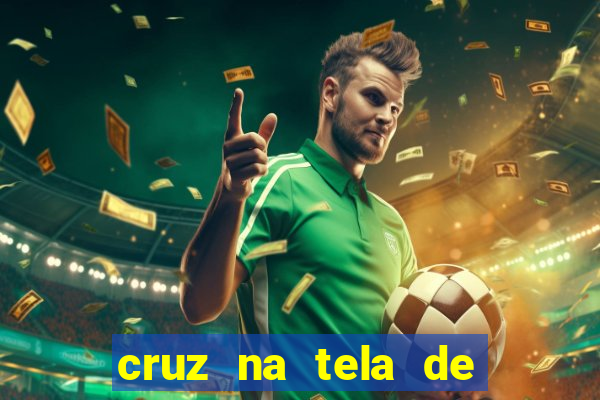 cruz na tela de cruz das